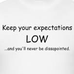 Low expectations
